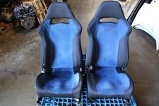 JDM Subaru Impreza WRX STi V7 Blue Front Seats 2002-2007 V7 V8 V9 GDA GDB