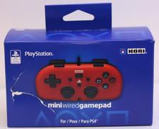 Hori PlayStation 4 Mini Wired Gamepad PS4-101U Red NEW Open Box