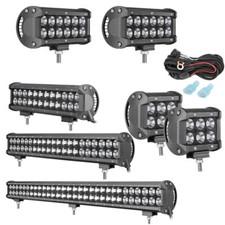 4" 12" 20" 28" LED Light Bar Spot Flood Combo Offroad Driving Fog Rear 4WD ATV