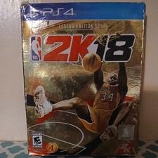 NBA 2k18 Legend Edition Gold PS4 Playstation 4 CIB 