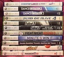 Microsoft XBox 360 games Lot Of 11 Video Games