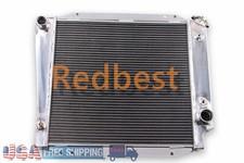 3 Row Aluminum Radiator Fit 66-77 Ford Bronco Custom Utility 2-Door 5.0L CC521