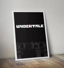 NEW Undertale Poster | Undertale Video Game Poster | Gaming Poster | Game Poster