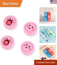 Cute 4-Pack Silicone Thumb Grips for Nintendo Switch & Lite - Protect in Style