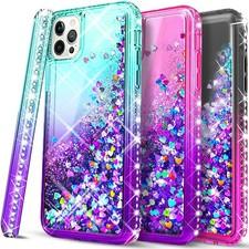 For iPhone 12 Pro Max/12/12 Mini Case Phone Cover Shockproof N Screen Protector