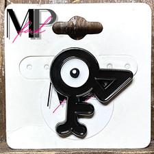 Pokemon Enamel Pin Soft Collectible Pin Unown "The Uknown Unown"