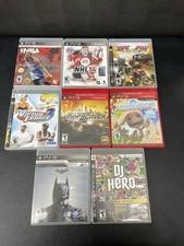 Sony PlayStation 3 PS3 Video Game Lot Of 8, Complete Manuals, Tested