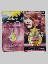 2 pack  Garnier Olia Bold Permanent Hair Color 7.20 Dark Rose Quartz R7P4a