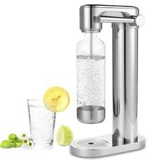 Soda Maker Sparkling Water Maker, Manual Stainless Steel Carbonation Machine ...