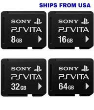 Genuine Sony PS Vita Memory Card PSV Official Playstation 64GB 32GB 16GB 8GB 4GB