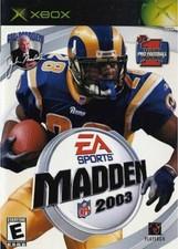 XBOX EA Sports Madden NFL 2003 Video Game Original XBOX Console Multi Player