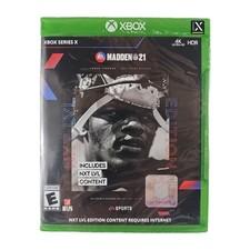 Madden NFL 21 NXT LVL Edition Xbox Series X Sealed Video Game Microsoft