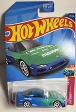Mazda RX-7 95 FD3S Blue Green Falken 2022 Hot Wheels