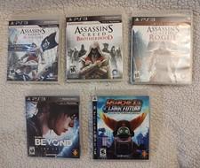 Bulk lot of 5 PS3 Games (Assassin's Creed, Ratchet & Clank, Beyond Two Souls)