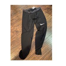 Nike Pro Dri-FIT Women's Black Compression Leggings Athletic Size L