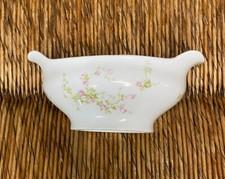 O&EG Oscar & Edgar Gutherz Porcelain China Royal Austria Pink Rose Gravy Boat
