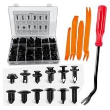 ✅240PCS Car Bumper Retainer Clips Kit - Auto Plastic Rivets & Push Fasteners new