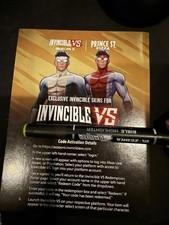 Invincible VS Exclusive Skin Code Card / Prince Street Pizza