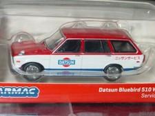 TARMAC DATSUN 510 BLUEBIRD WAGON COLLECTIBLE IMPORT RACE CAR -Red/White, MIB