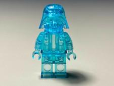 LEGO Star Wars Darth Vader Minifigure Prototype Monochrome Trans Medium Blue