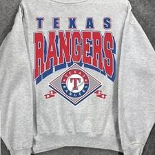 Texas Rangers Baseball Graphic Ash Color Unisex Crewneck Sweatshirt KH17621