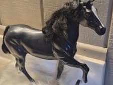 Vintage Mattel Barbie Horse "Midnight" Black Stallion