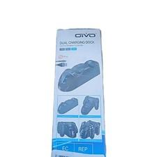 OIVO Dual Charging Dock for PS4 Wireless Controllers ⚡ Fast Charge | Slim & Pro