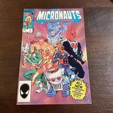 The Micronauts V2 “New Voyages” #1 VF-NM 1984 Marvel Comics HIGH GRADE