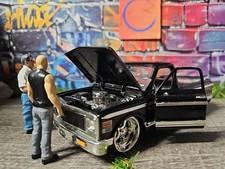 Jada Dub City 1972 Chevrolet Cheyenne Black 1:24 Diecast Truck NO BOX