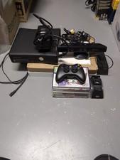 Microsoft Xbox 360 S Console Model 1439 Bundle w/ 7 Games & Kinect- Tested 