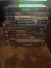 Lot Of 12 PlayStation 2 3 4 Video Games 