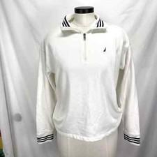 Nautica  Ladies' 1/2 Zip Pullover Sweatshirt | K52