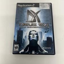 Deus Ex: The Conspiracy (Sony PlayStation 2, 2002) No Manual Tested