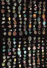 Offer Jasper & Mix Gemstone 925 Sterling Silver Plated 50 PCs Rings Lot 5FR-359