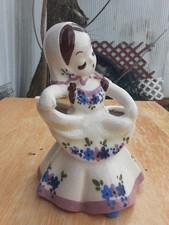 DeLee Hollywood California "Nina" Planter Vase Flower Girl 7.5 " 1940's Nice!