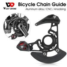 West Biking Aluminum Alloy MTB Bicycle Single Disc Chain Guide Bash Guard