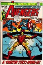 AVENGERS #106 (1972): KEY- 2nd app Space Phantom: VF+