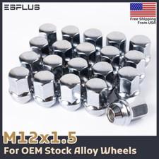 24 Pcs M12x1.5 7/8" Chrome OEM Factory Style Acorn Ford BRONCO/RANGER Lug Nuts