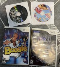 Nintendo Wii used game lot 5 games Call of duty 3, Star Wars 2 without cases.