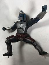 JANGO FETT Star Wars Unleashed Mandalorian PVC Statue Figure 2002 No Base