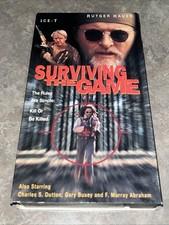 Surviving the Game  VHS Movie Ice-T  Rutger Hauer ***TESTED***