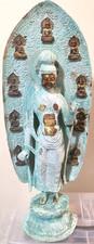 Bronze Avalokiteshvara Kwan-Yin Guanyin Buddha Statue