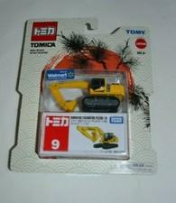 TOMICA TOMY KOMATSU EXCAVATOR PC200-10 YELLOW # 9 WALMART ONLY RELEASE