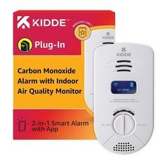 KIDDE Plug-In Smart WIFI Carbon Monoxide Detector & Indoor Air Quality Monitor