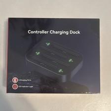 N4502 Controller Charging Dock Black 4 Ports LED Indicator Light 2023