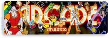 TIN SIGN Arcade Emulator, Arcade, 80's, Retro, Console, Marquee, Game Decor A218