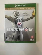 SEALED Microsoft Xbox One Madden 19 NFL HALL OF FAME EDITION 4K ULTRAHD HDR