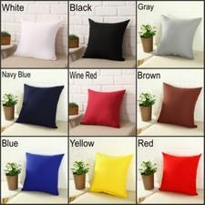 Square Home Sofa Decor Pillow Cover Case Cushion Cover Size 16x16" 18x18"