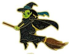 Embossed Enamel Lapel Pin Badge - Wizard of Oz Wicked Witch NEW Trading Movie