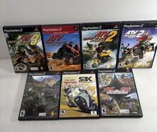 Ps2 Playstation 2 Games Lot Of 7 Games Bundle ATV Motorcycle Tested Working
